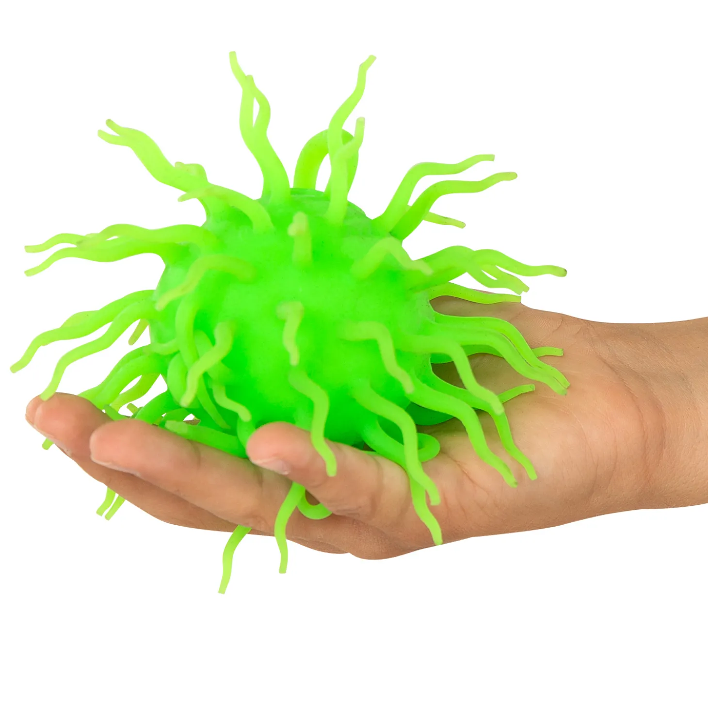 Spike Fluffy Bal met Licht, Ø 12cm