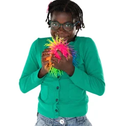 Spike Fluffy Bal met Licht, Ø 12cm