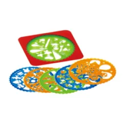 Spiraal Tekenset, 15dlg.