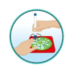 Spiraal Tekenset, 15dlg.