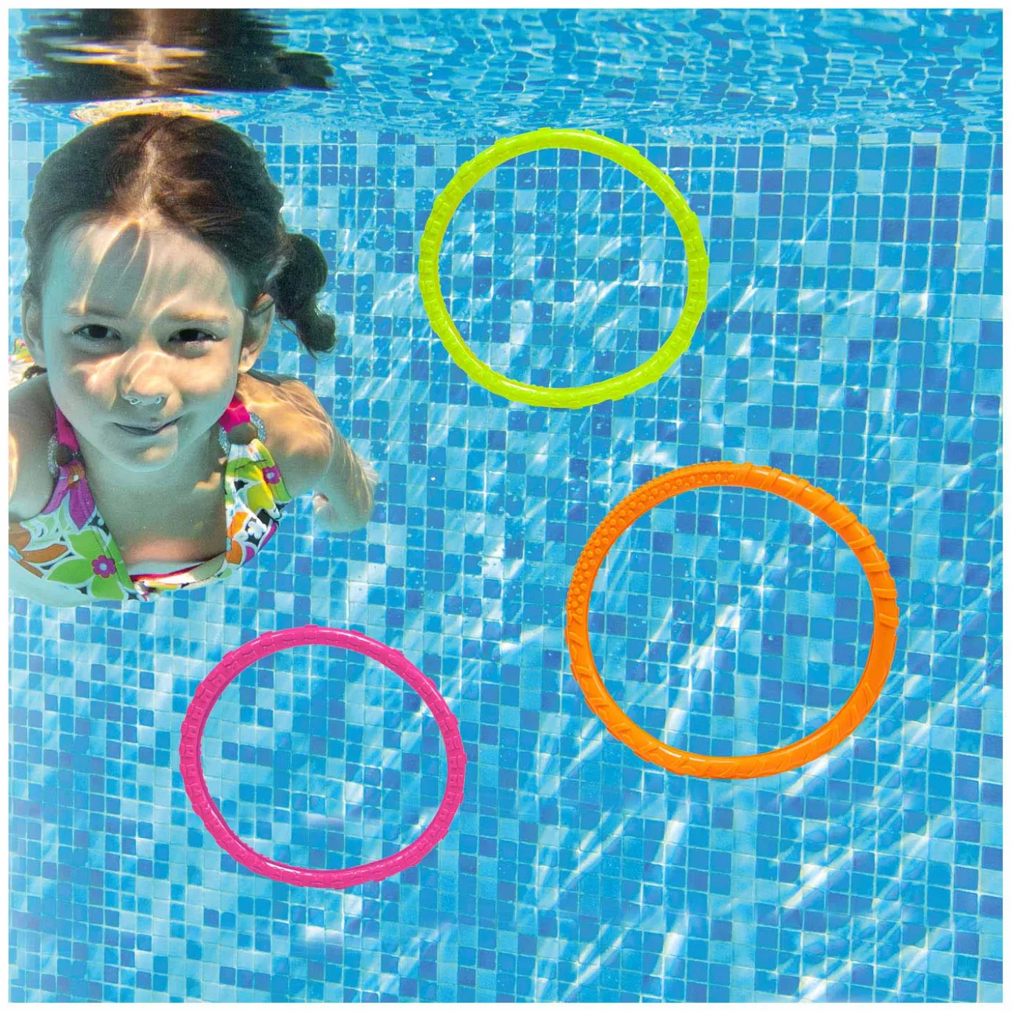 Splash Duikringen Rond, 3st.