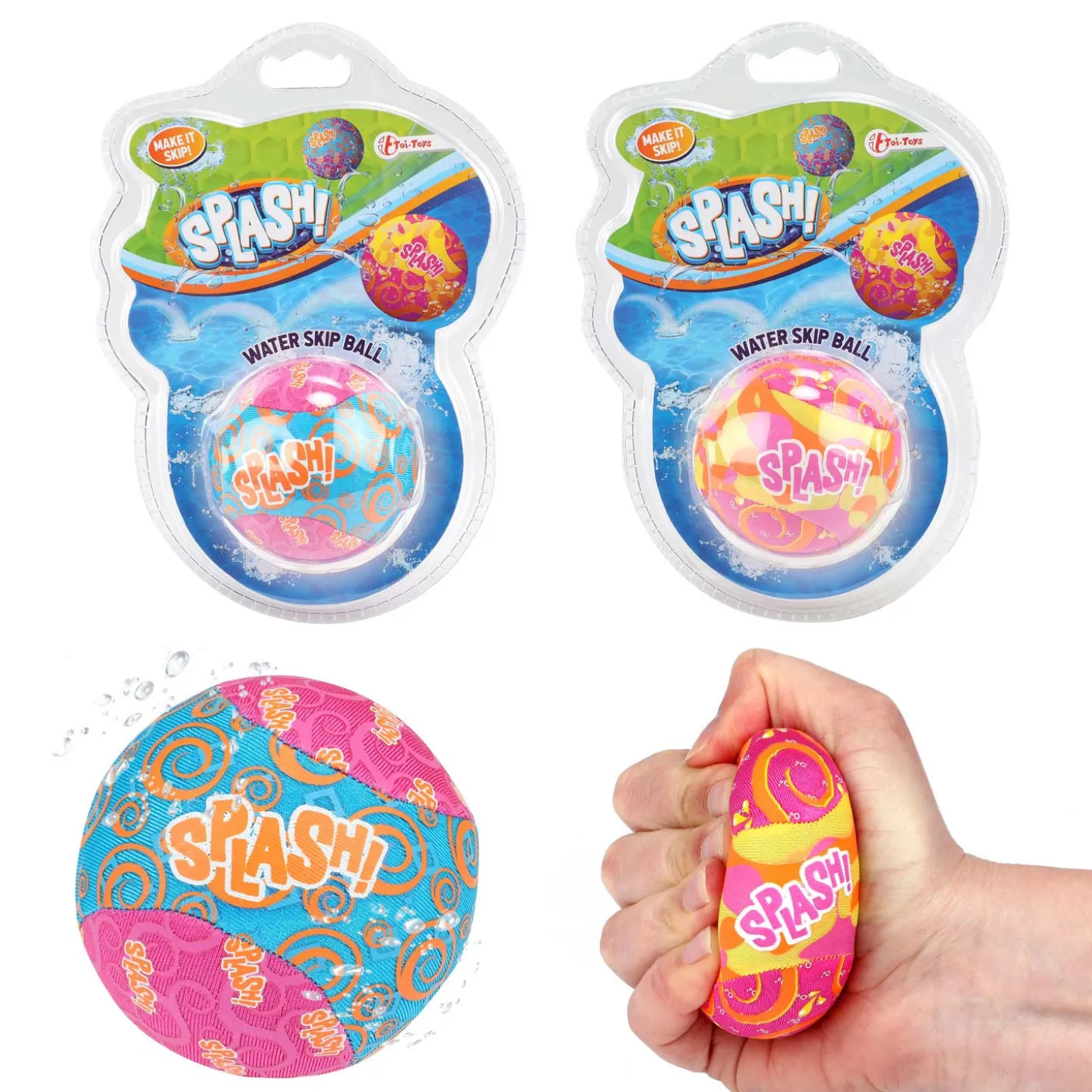 Splash Waterstuiterbal, 7cm