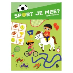 Sport je Mee? Spelletjesblok