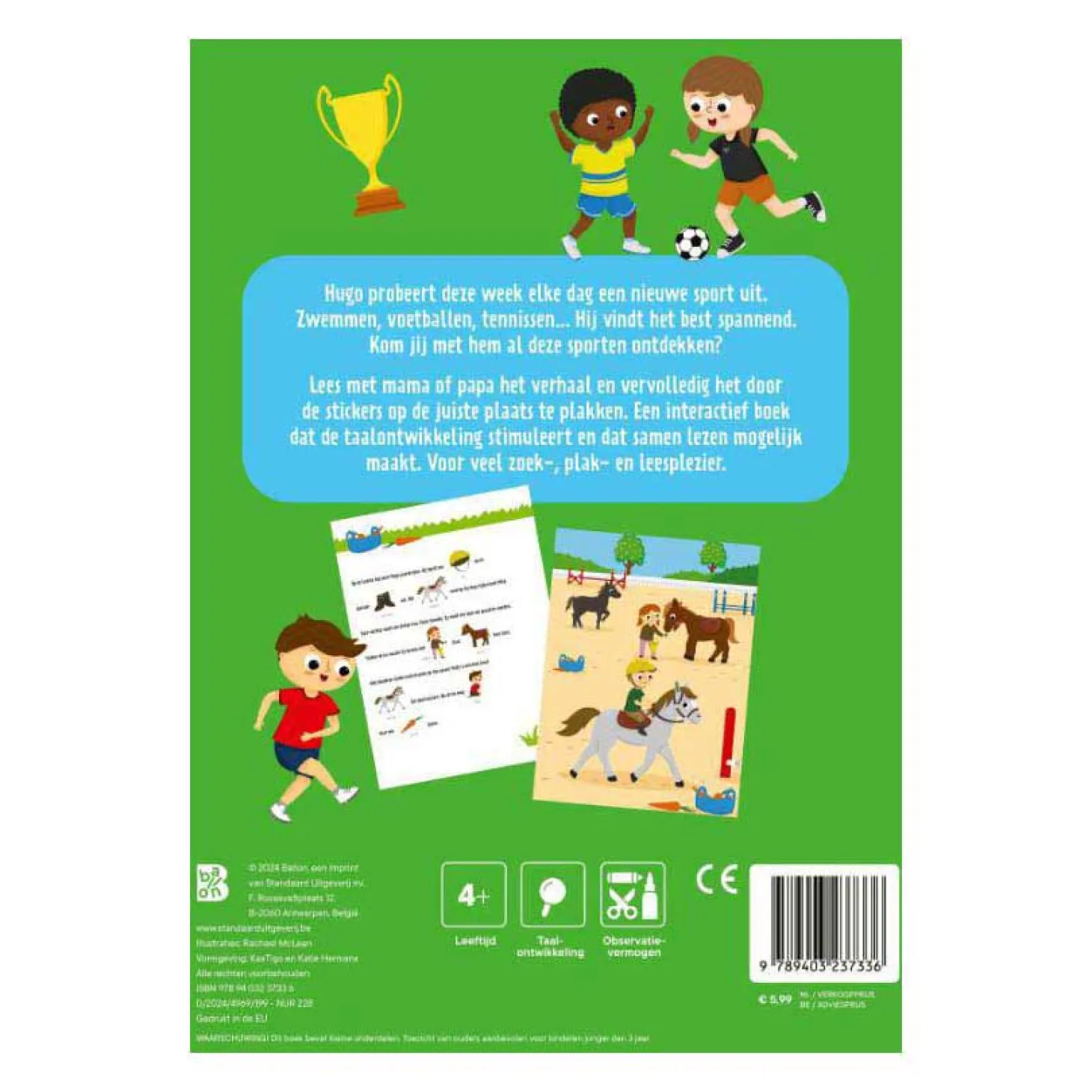 Sport je Mee? Verhalenplakboek