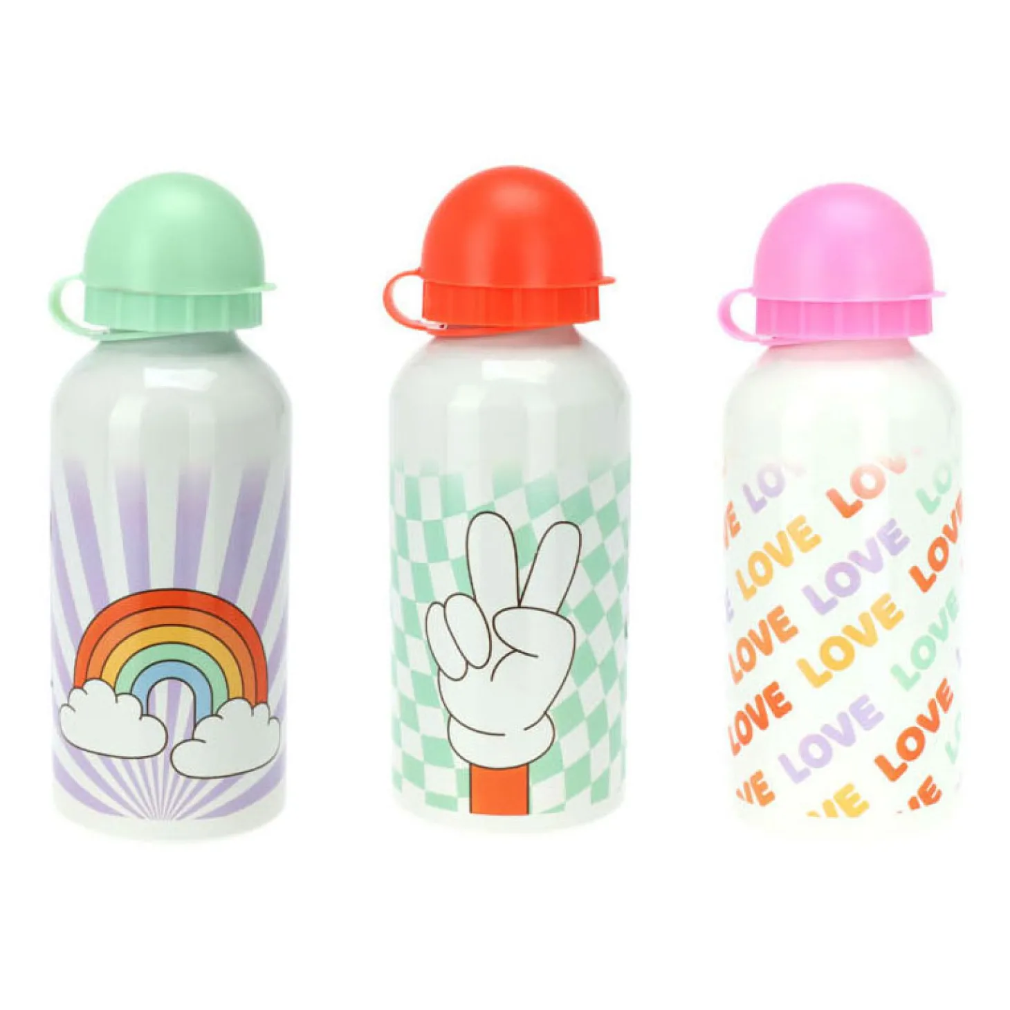 Sportfles met Print Aluminium, 350ml