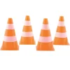 Sports Active Oranje Witte Pylonnen, 4st.