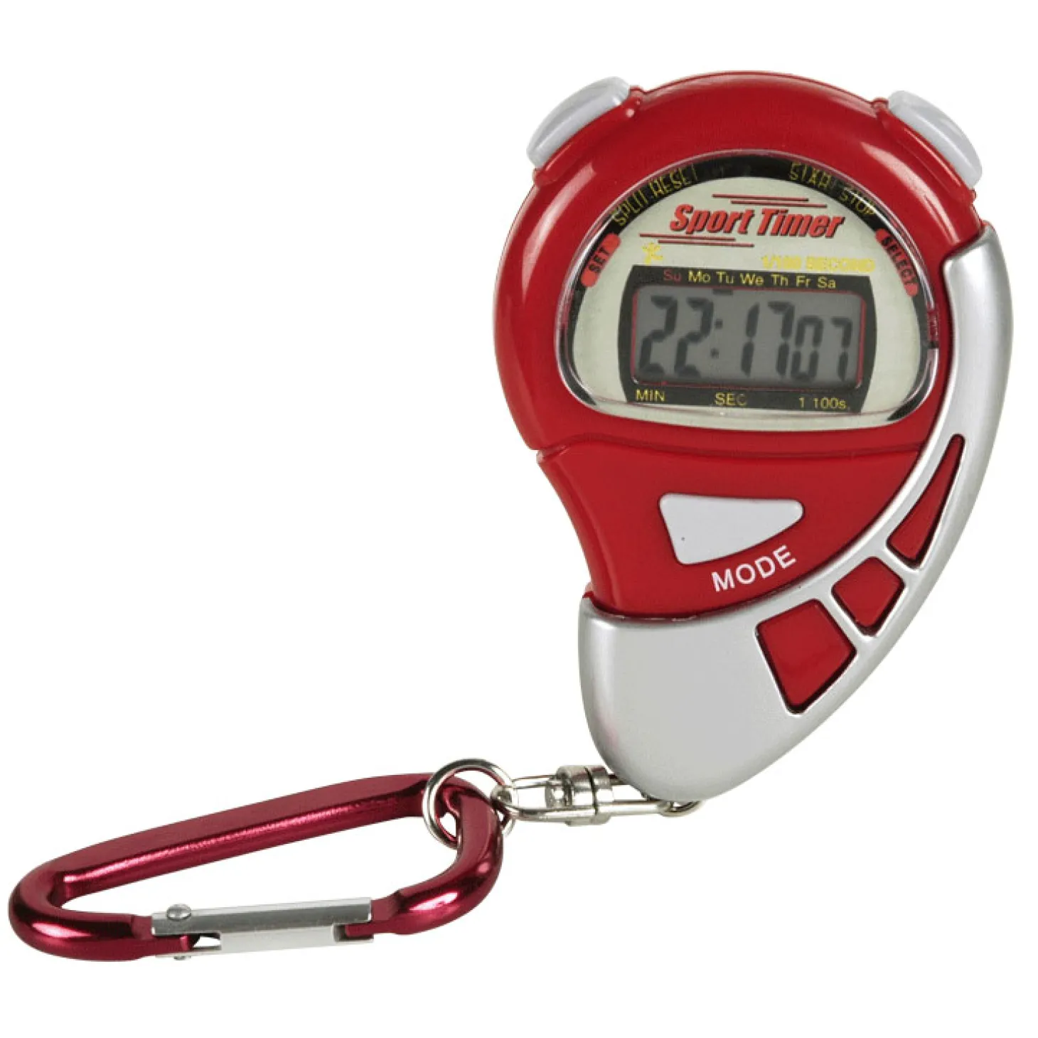 Sports Active Stopwatch aan Karabijnhaak