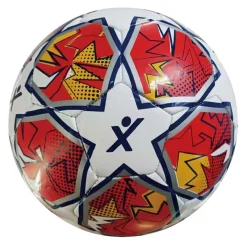 SportX voetbal Champion Rood Geel 330-350gr, 21cm