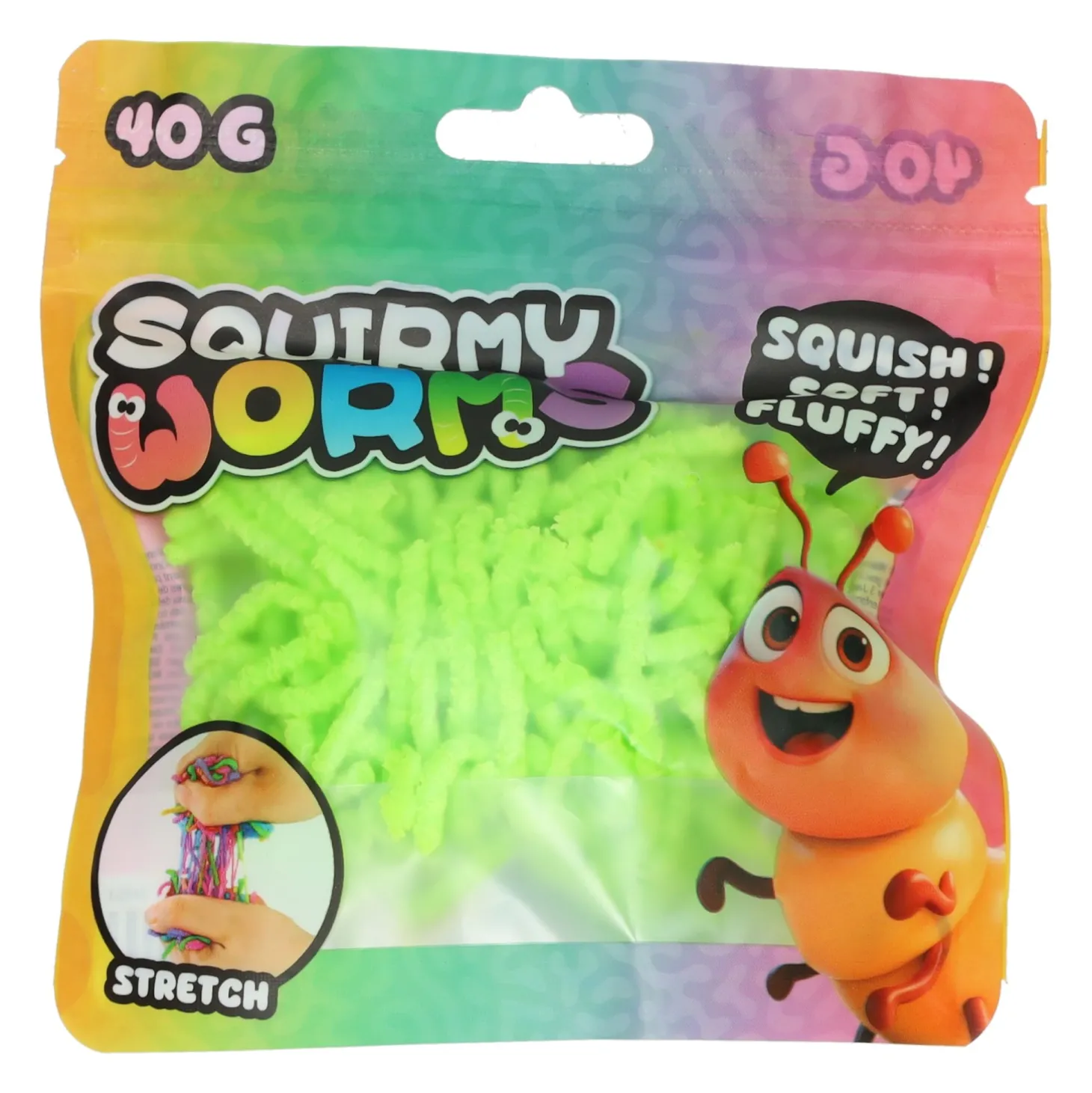Squirmy Wormen Kleur - 40gr.