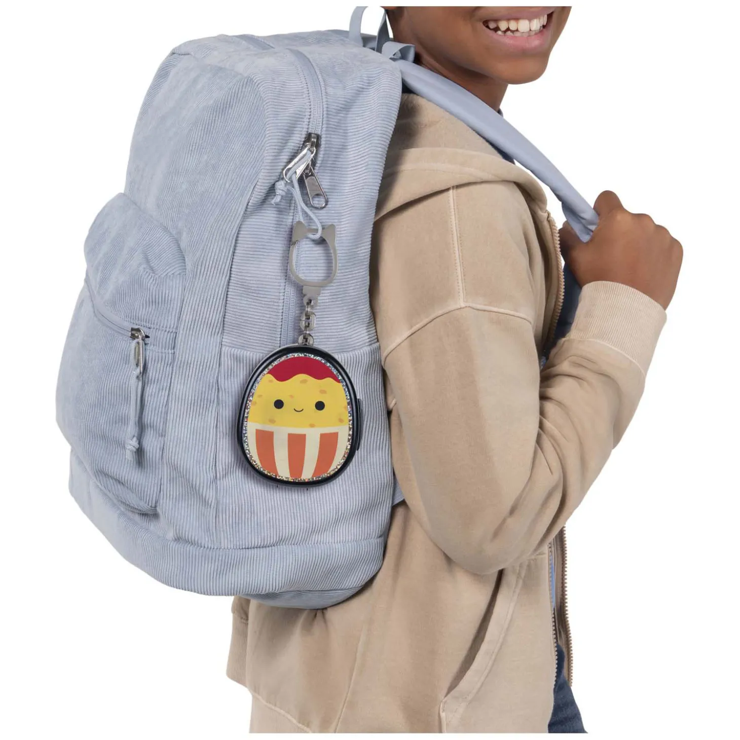 Squish-a-longs Sleutelhanger met Clip, 11cm