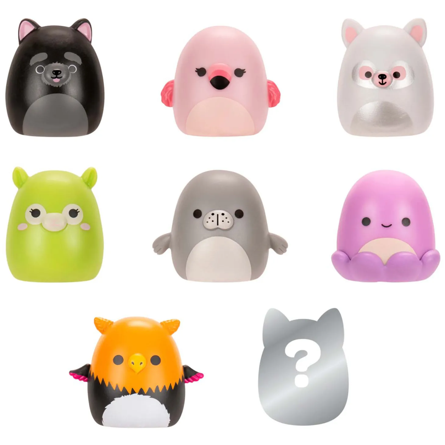 Squishmallows - Squish-a-longs Speelfiguren Style 3 - 8dlg.