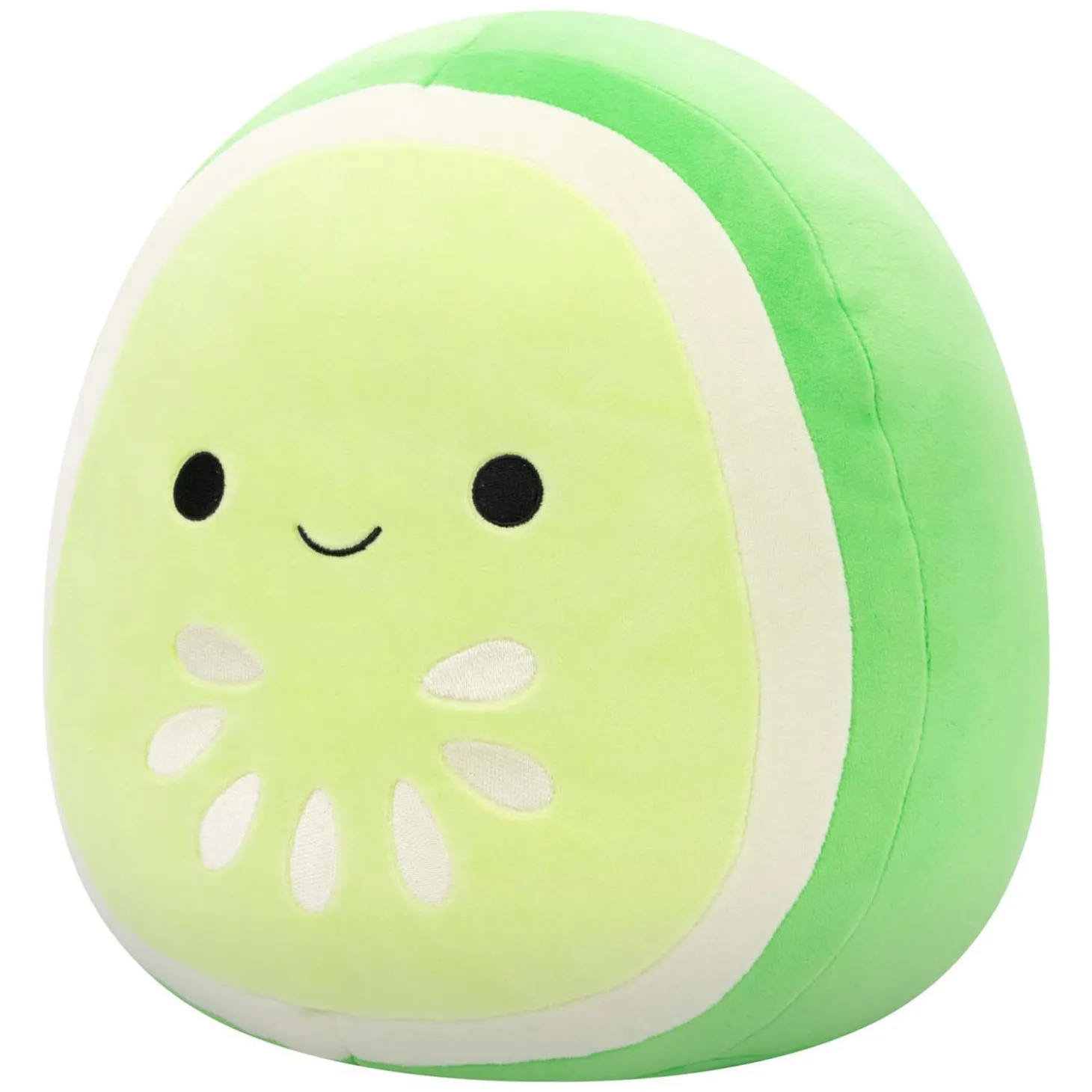 Squishmallows Knuffel Pluche Carmichael de Groene Komkommer, 30cm