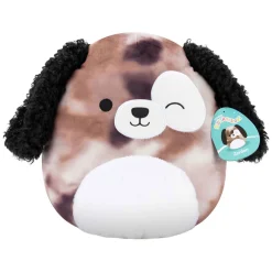 Squishmallows Knuffel Pluche - Zerdan Bruine Marmer Hond, 30cm