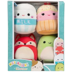 Squishmallows Knuffel Pluche - Micromallows, 4-Pack