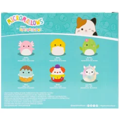 Squishmallows Knuffel Pluche - Micromallows Archie, Maya, Maritza, Bimbi, Rodry, Lucy, 6-Pack