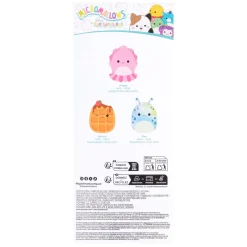 Squishmallows Knuffel Pluche - Micromallows Auggie, Weaver, Zinx - 3dlg.
