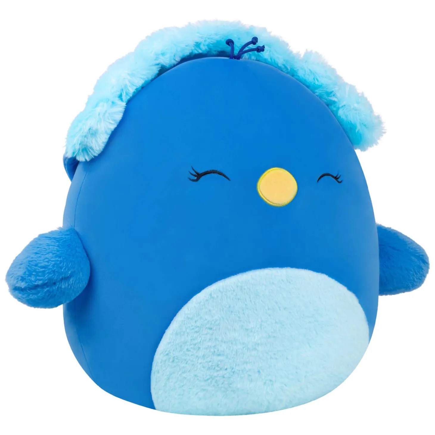 Squishmallows Knuffel Pluche - Priscilla the Blue Peacock - 40cm