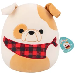 Squishmallows Knuffel Pluche - Brock the Buldog - 30cm