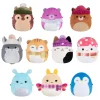 Squishmallows Knuffel Pluche - Micromallows Winter - 10dlg.