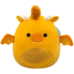 Squishmallows Knuffel Pluche - Mister Gouden Draak, 30cm