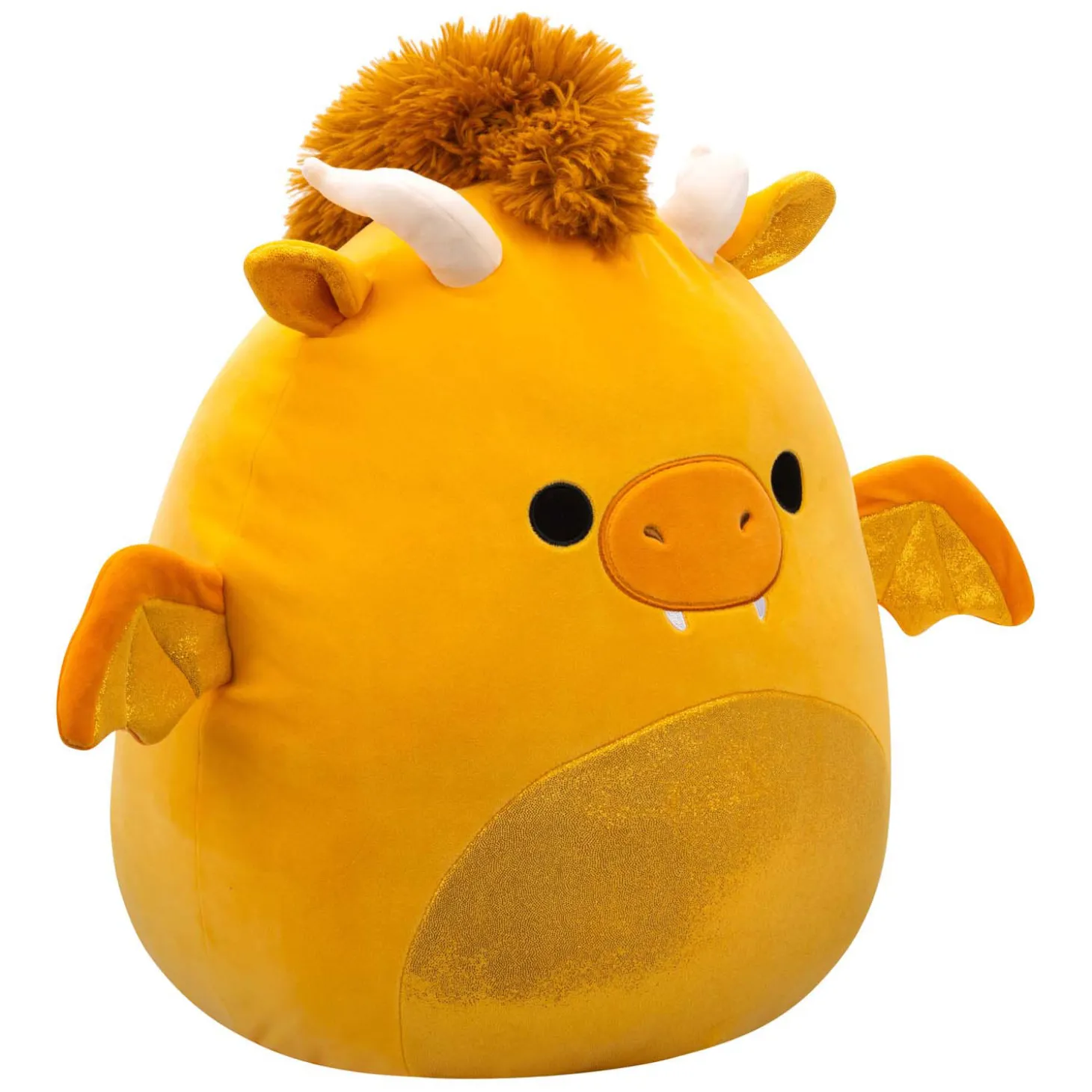 Squishmallows Knuffel Pluche - Mister Gouden Draak, 30cm