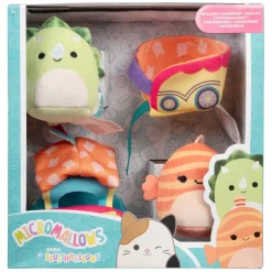 Squishmallows Knuffel Pluche Micromallows - Ticket To Ride, 4dlg.