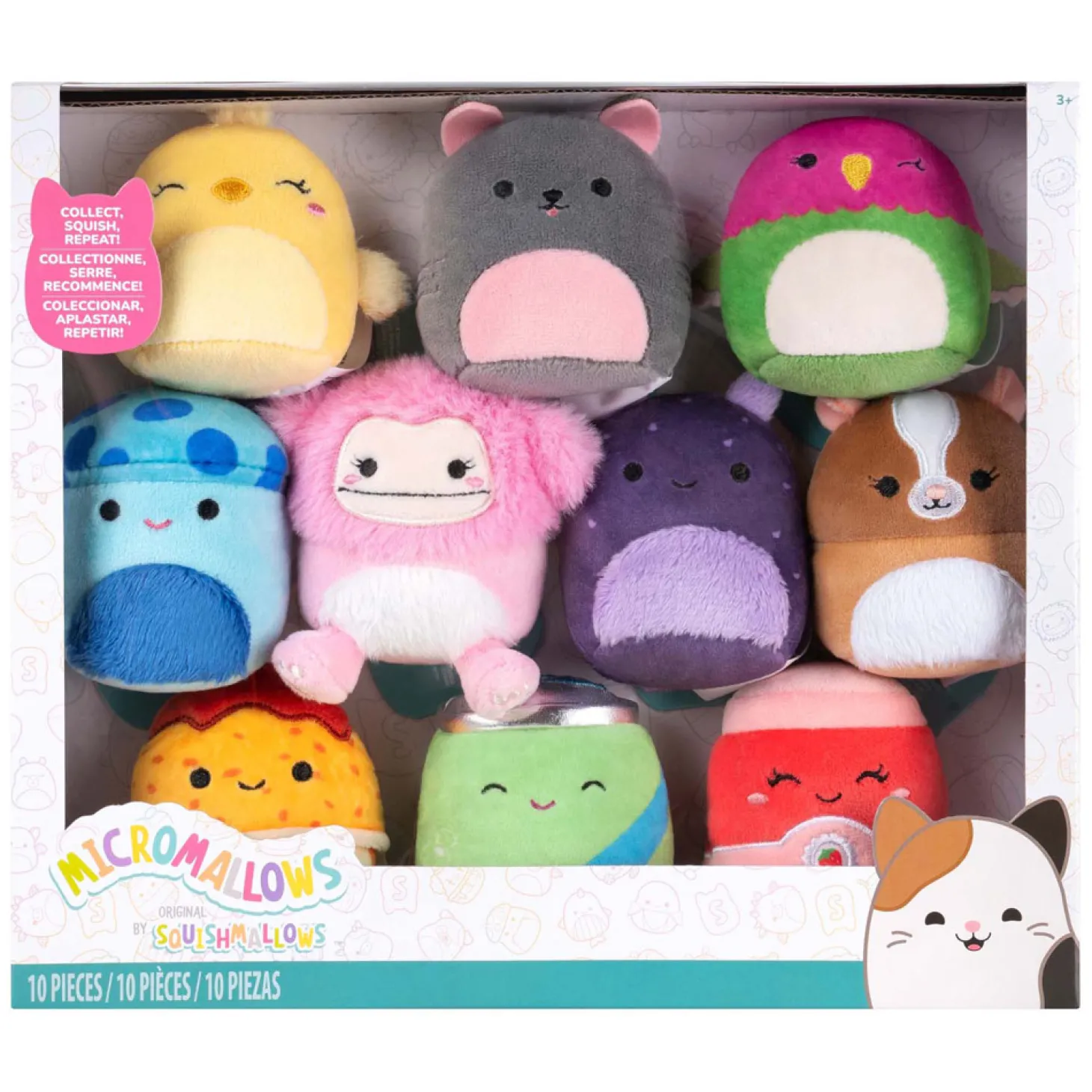 Squishmallows Knuffel Pluche - Micromallows Herfst - 10dlg.