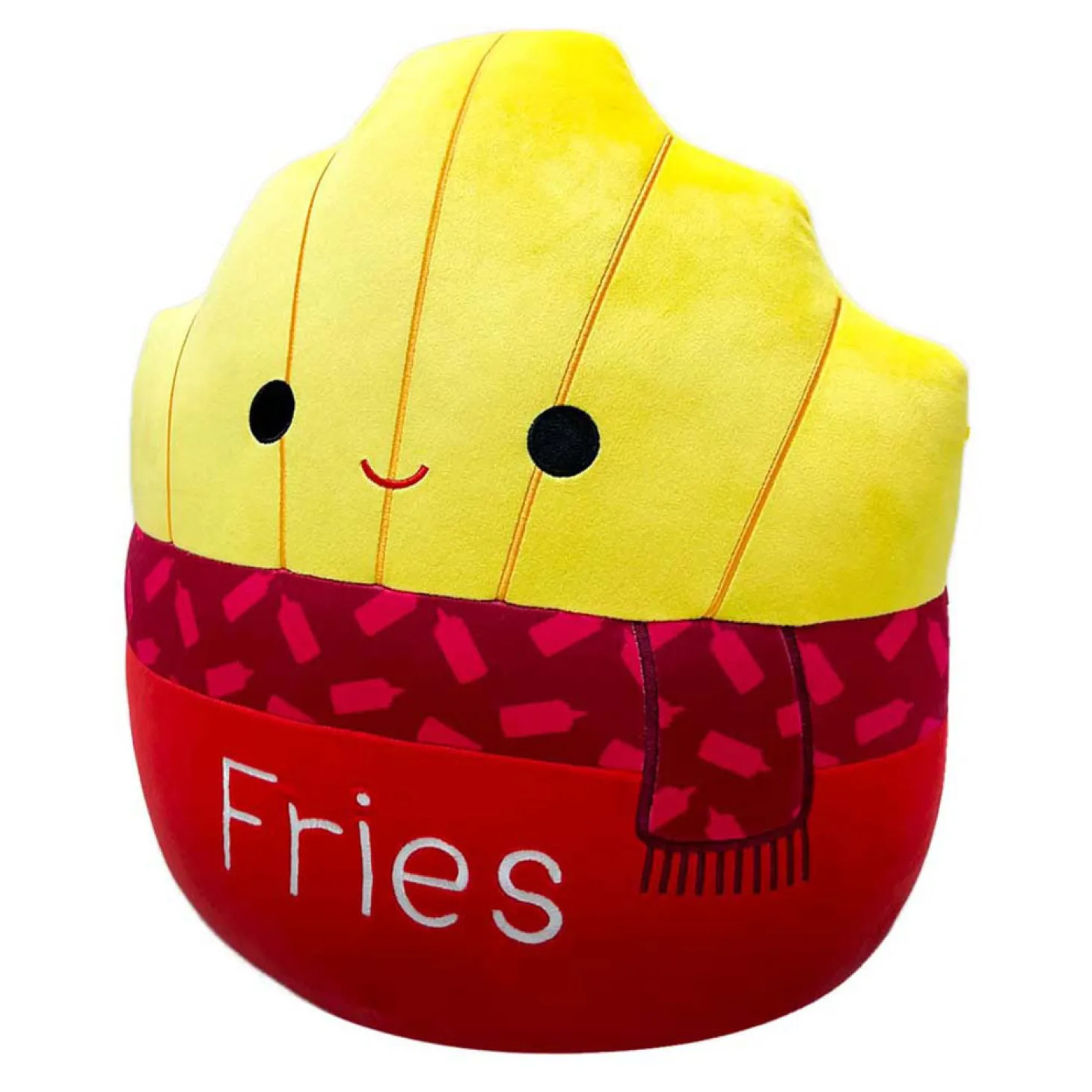 Squishmallows Knuffel Pluche - Floyd Franse Frietjes met Sjaal, 40cm