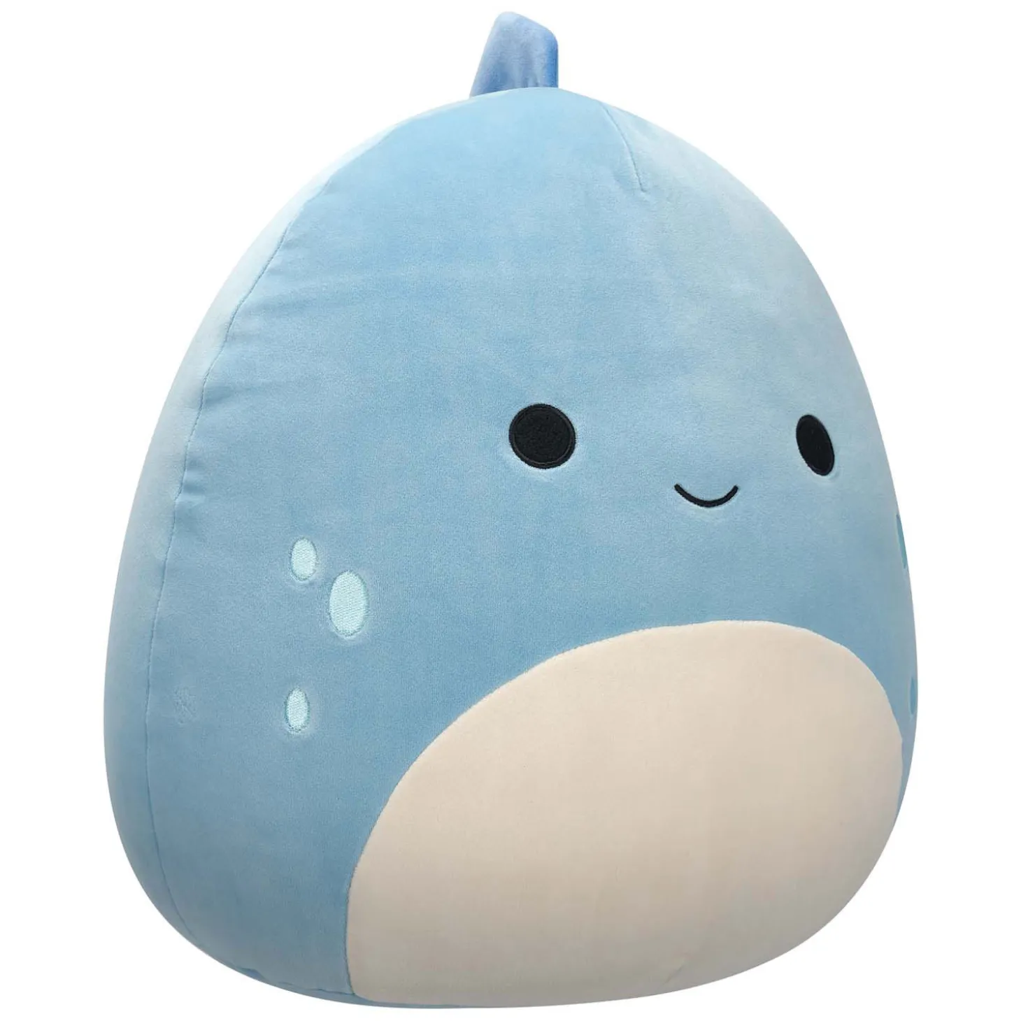 Squishmallows Knuffel Pluche - John-John de Blauwe Dino, 40cm