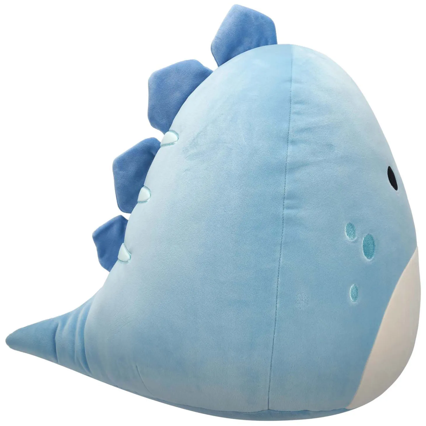 Squishmallows Knuffel Pluche - John-John de Blauwe Dino, 40cm