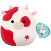 Squishmallows Knuffel Pluche - Claudio the Red Mushroom Cow - 19cm
