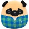 Squishmallows Knuffel Pluche - Prince Mopshond, 30cm