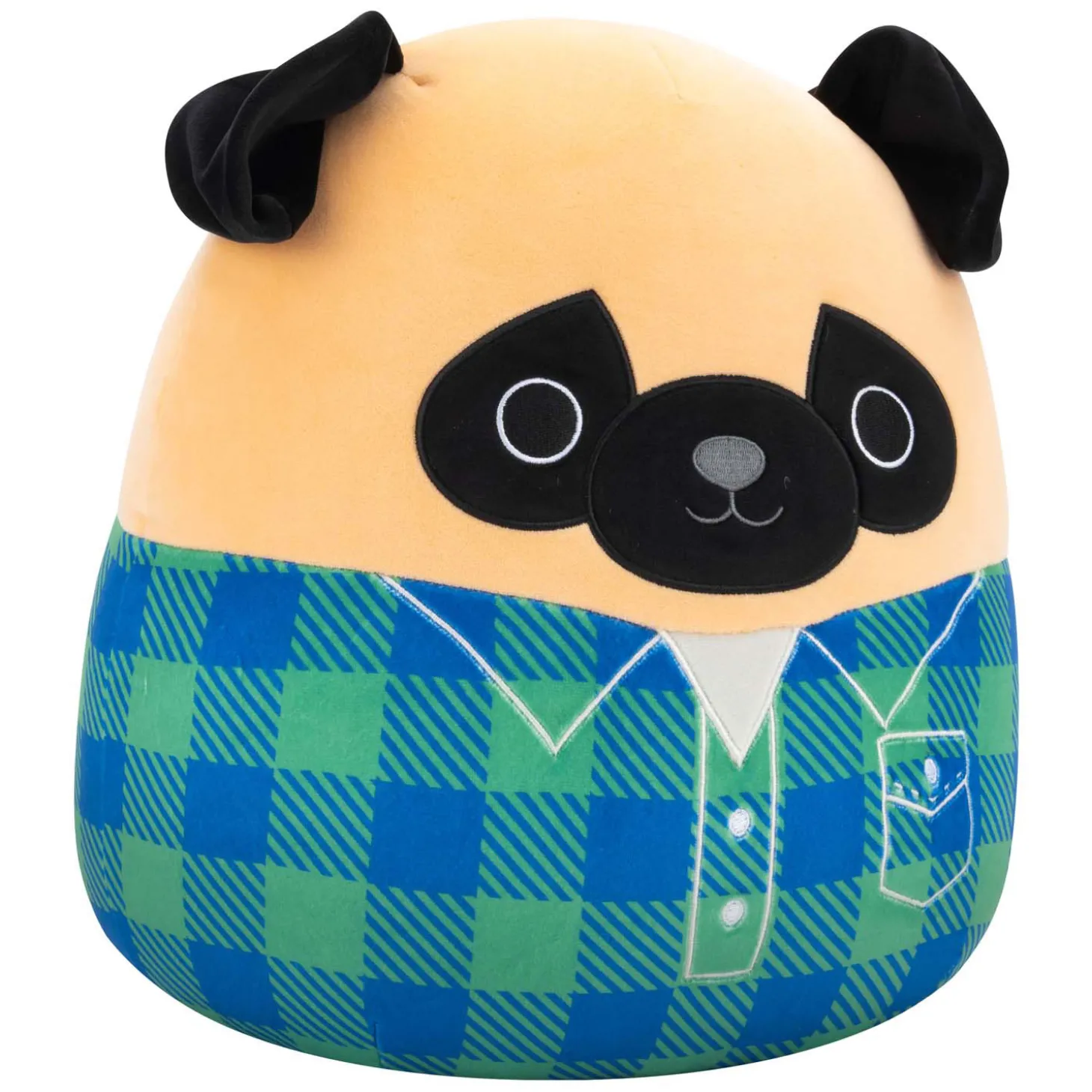 Squishmallows Knuffel Pluche - Prince Mopshond, 30cm