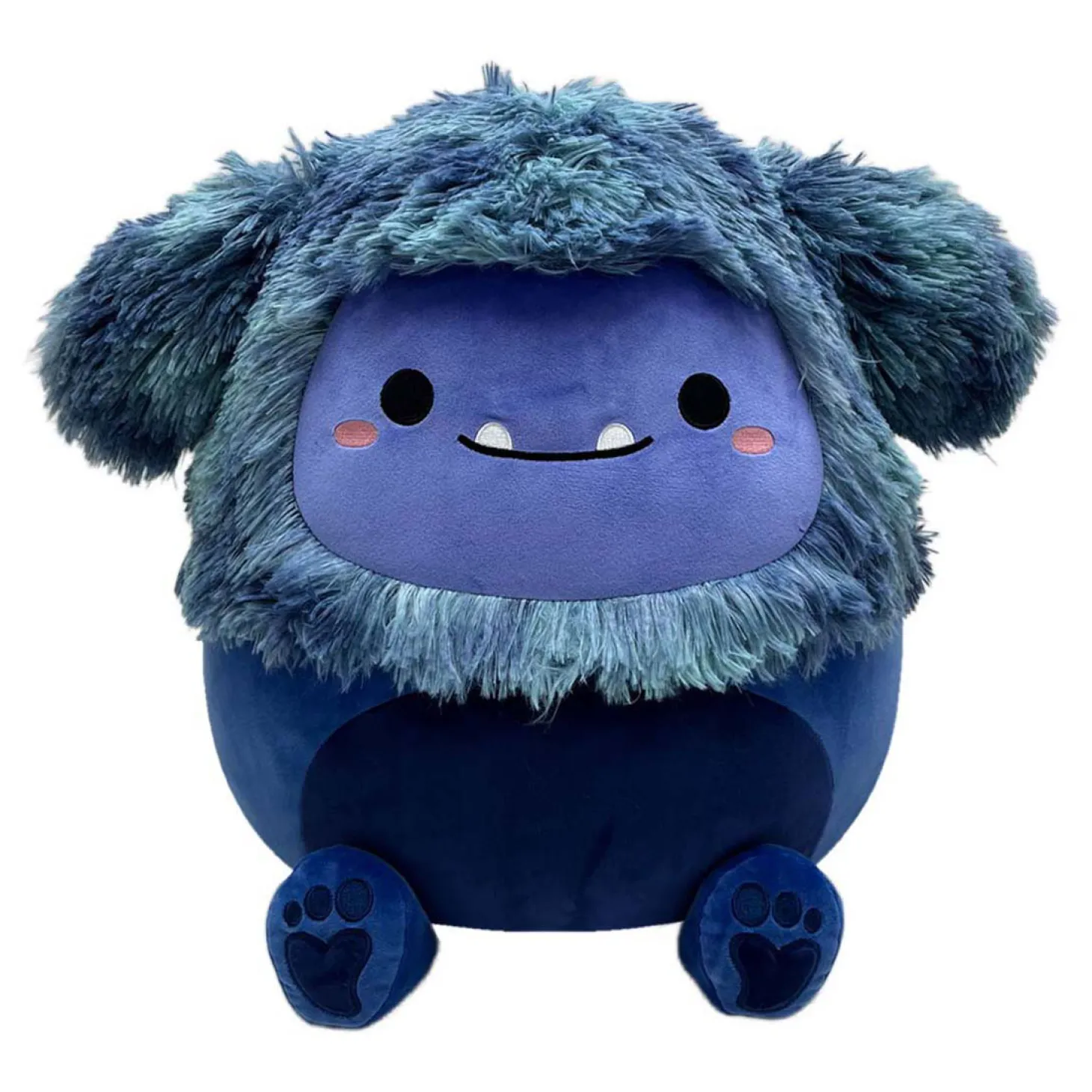 Squishmallows Knuffel Pluche - Dani Marineblauw Bigfoot, 40cm