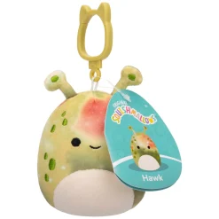 Squishmallows Sleutelhanger Knuffel - Hawk, 9cm