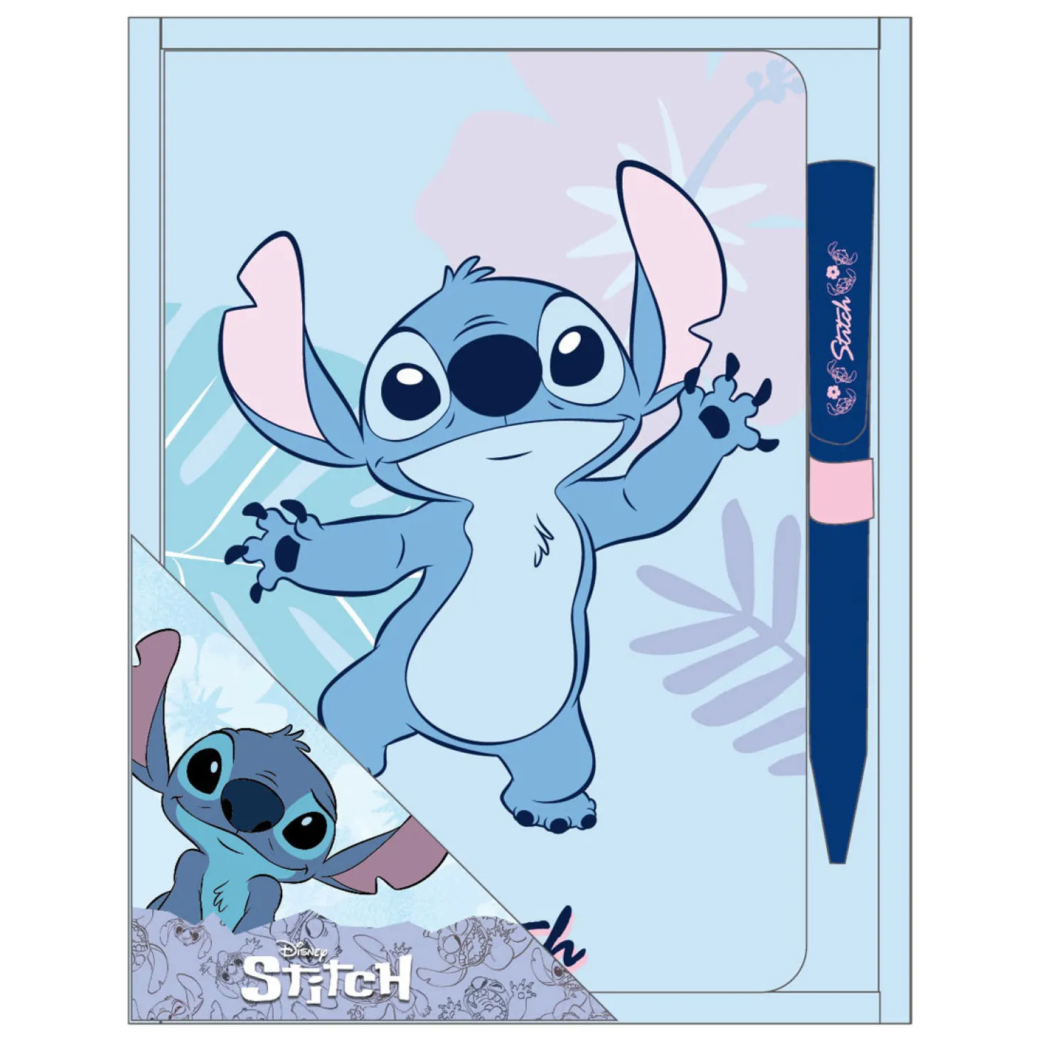 Squishy Notitieboek Stitch met Pen