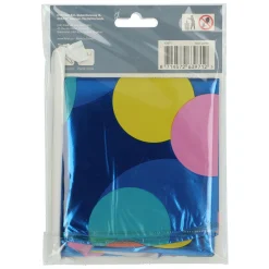 Staande Folieballon Colorful Dots Cijfer 1 - 72cm