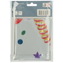 Staande Folieballon Joyful Party Cijfer 0 -72cm