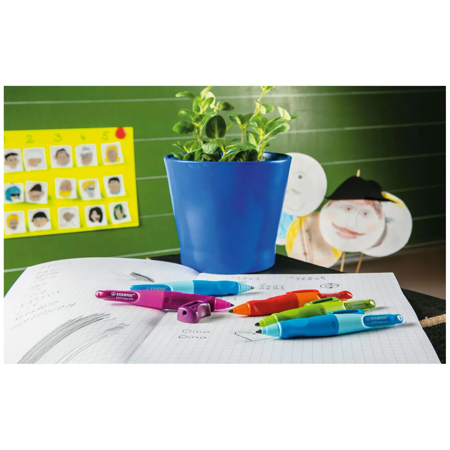 STABILO EASYergo 3.15 - Ergonomisch Vulpotlood - Linkshandig - Roze