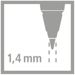 STABILO EASYergo 1.4 - Potloodvulling - Navullingen - 6 Stuks