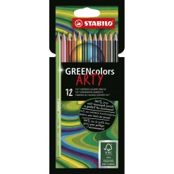 STABILO GREENcolors - Kleurpotloden - ARTY - Set 12 Stuks