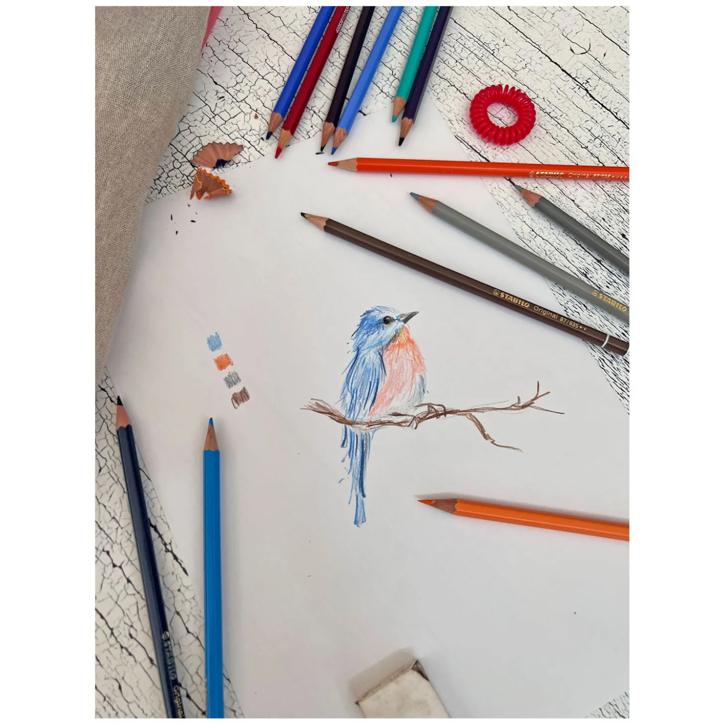 STABILO Original - Kleurpotlood Met Dunne Kern - Metalen Set 38 St.