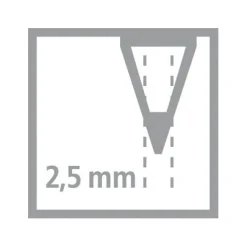 STABILO Original - Kleurpotlood Met Dunne Kern - Metalen Set 38 St.