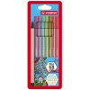 STABILO Pen 68 - Viltstift - Set Met 8 Stuks