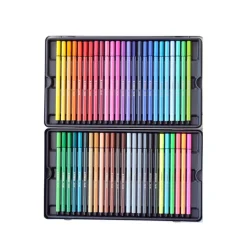 STABILO Pen 68 - Viltstift - Metalen Doos Met 50 Stuks