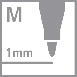 STABILO Pen 68 - Viltstift - Metalen Doos Met 10 Stuks