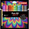 STABILO Pen 68 - Viltstift - ARTY - Set Met 24 Stuks