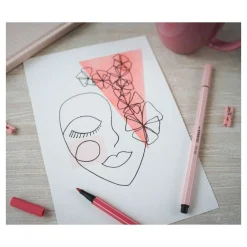 STABILO Pen 68 - Viltstift - Set met 6 Stuks