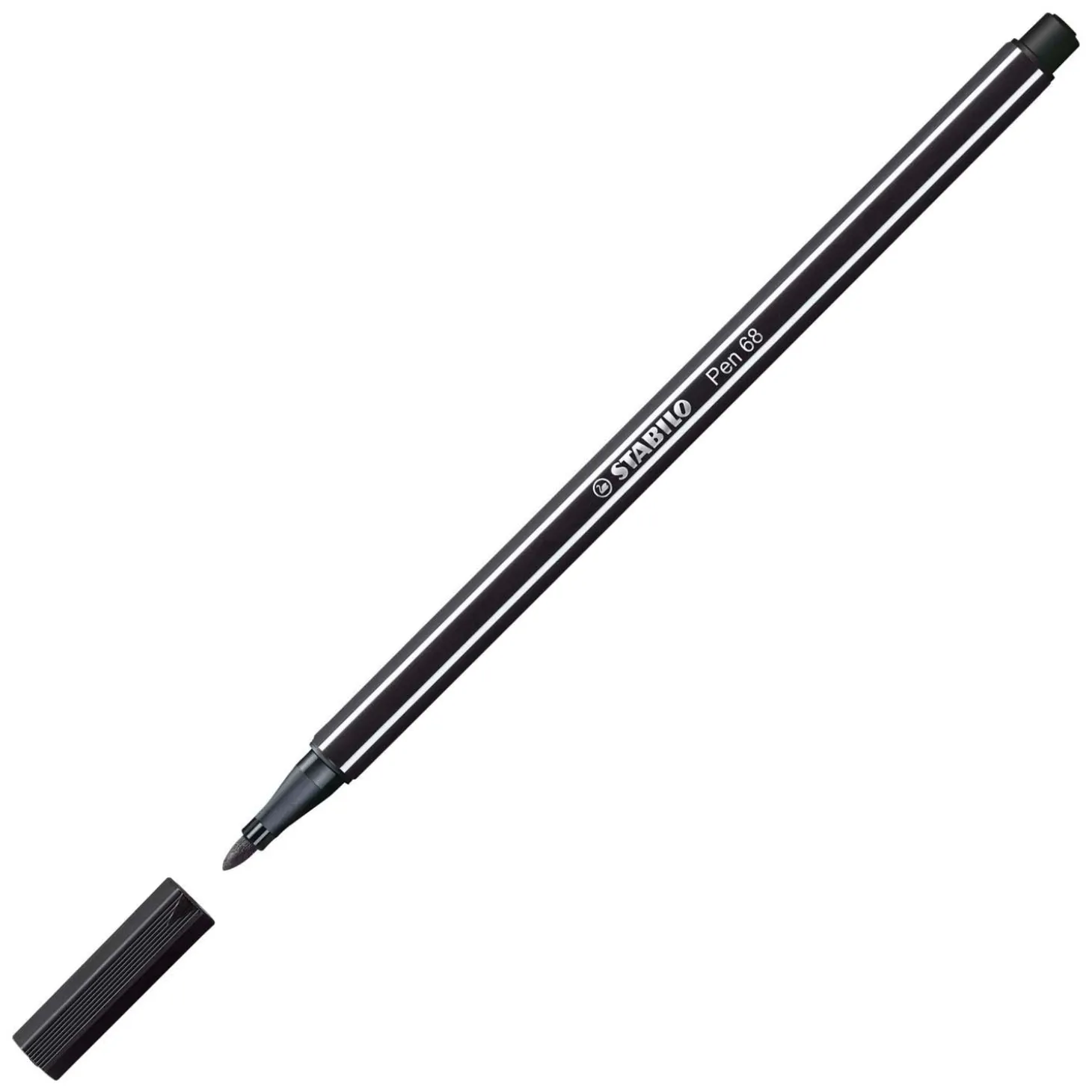 STABILO Pen 68 - Viltstift - Zwart (68/46)