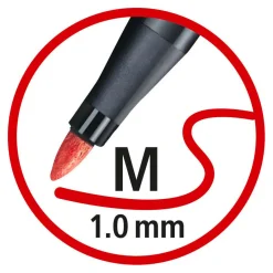 STABILO Pen 68 - Viltstift - ARTY - Metalen Set 65 St.